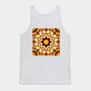 Groovy Sun Mandala Art Tank Top